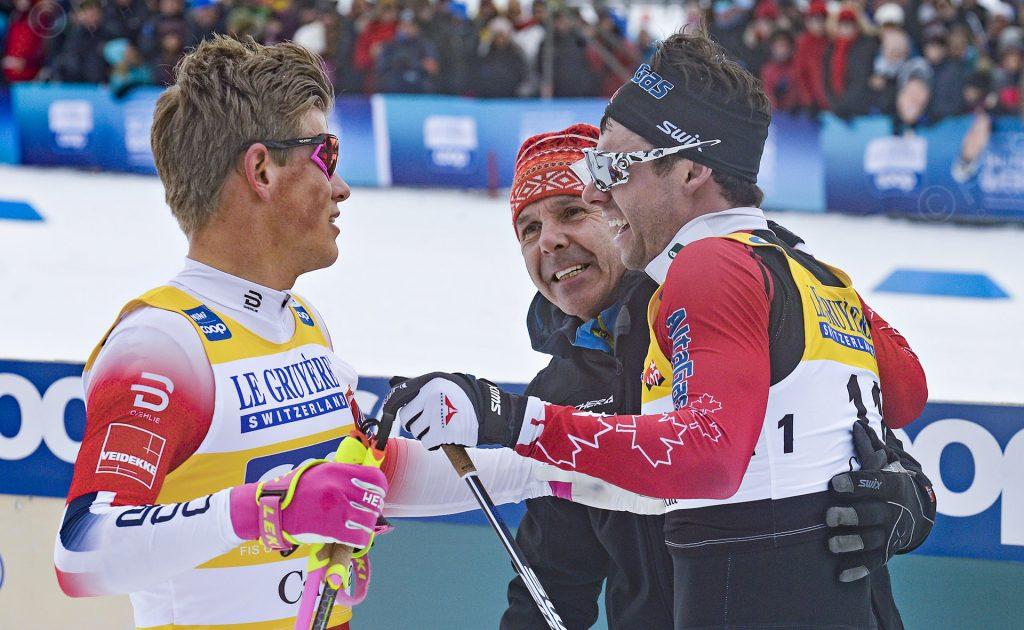 La finale de ski de fond à Québec, Alex Harvey termine en 2e position au style classique départ de masse